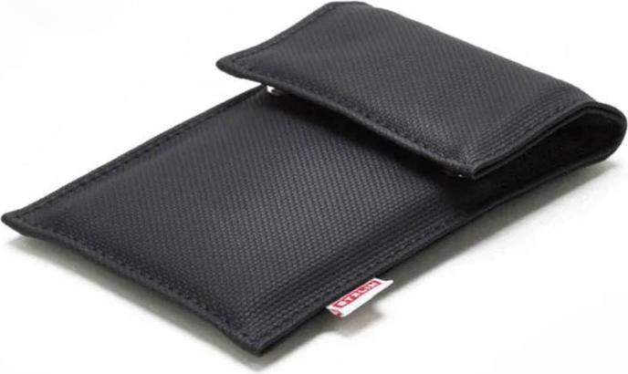 Produktbild Stalin PhoneBag Kunstleder Big+ Carbon Look mit dunkelgrauen Nähten (Universal)