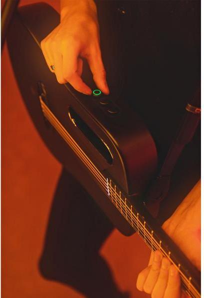 Image du produit Lava Music Guitare Me Air 36 pouces Space Black (Set de guitares acoustiques, Fibre de carbone)