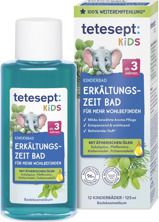 Produktbild Tetesept Kinder Erkältungszeit Bad (125 ml)