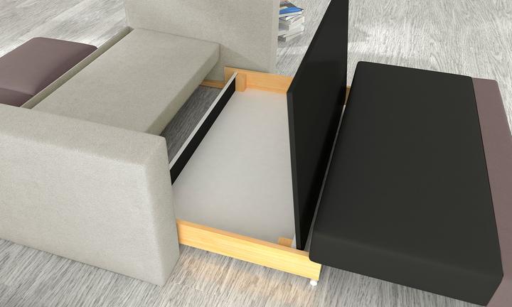 Produktbild ELTAP Wave (2-Sitzer, Bettsofa)