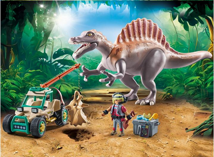 Image du produit Playmobil Attaque de spinosaurus sur une fouille de dinosaure (71820, Dinosaures Playmobil)