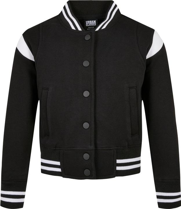 Urban Classics Girls Inset College Sweat Jacket