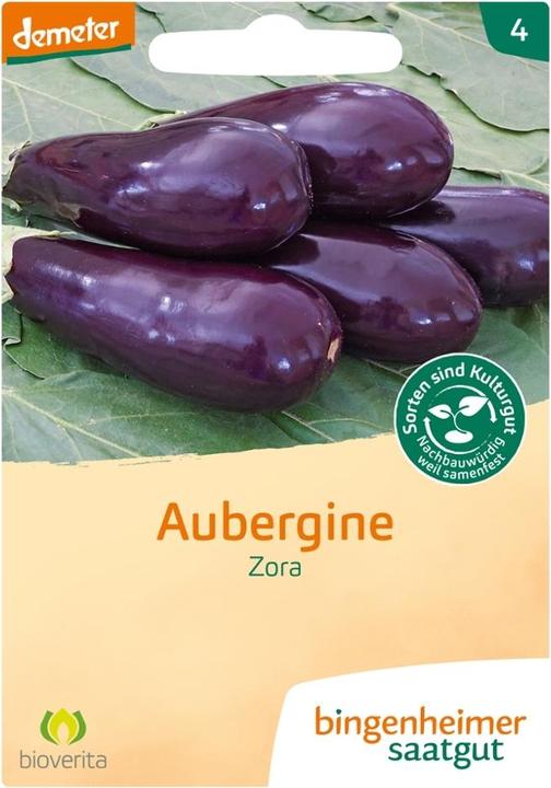 Produktbild Bingenheimer Saatgut Aubergine Zora (AS)