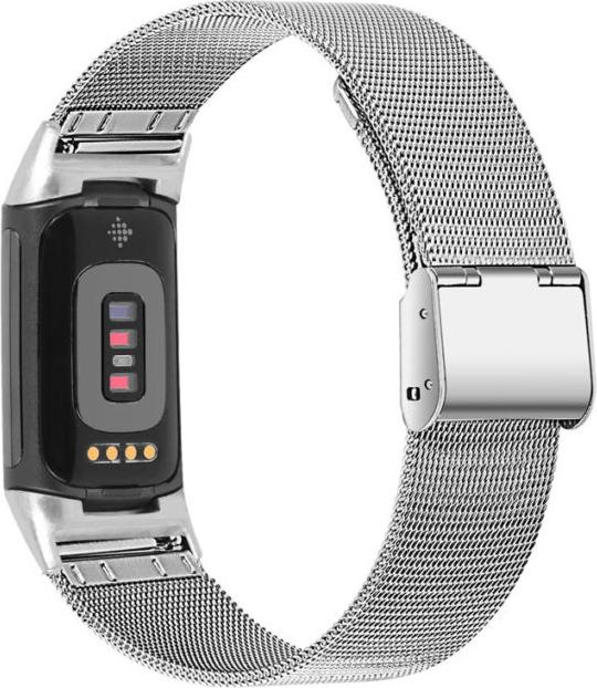 Actual product image PhoneLook Bracelet milanais en acier (taille S) (Stainless steel, 4, Charge 3)