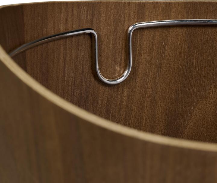 Actual product image Relaxdays Wooden waste bin (9 l)