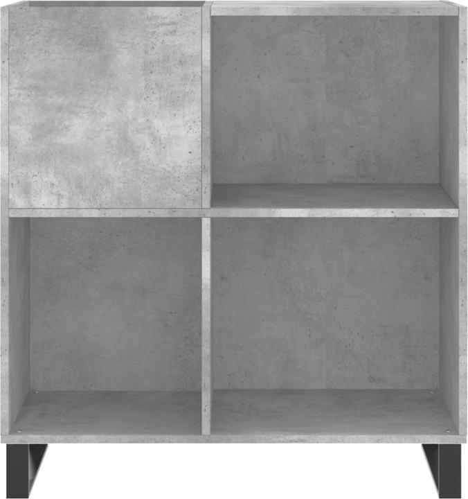 Produktbild VidaXL Plattenschrank Betongrau 84,5x38x89 cm Holzwerkstoff
