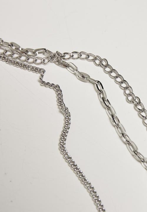 Image du produit Urban Classics Collier de sécurité Pin Layering - 14899 (70% de fer, 30% de zinc)