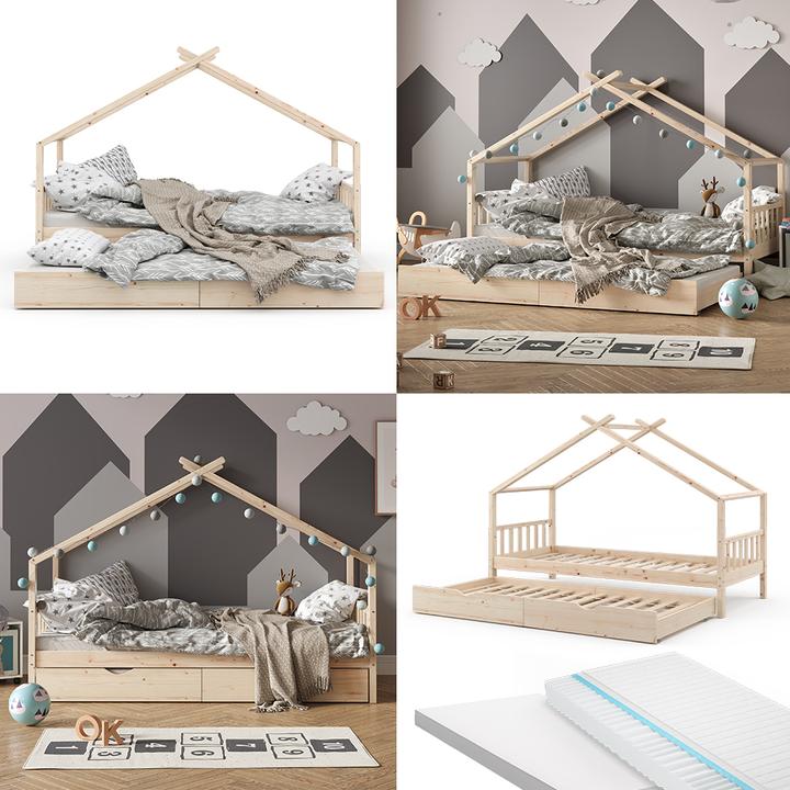Produktbild VitaliSpa Hausbett Design (90 x 200 cm)