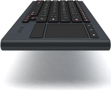 Actual product image Logitech Wireless Illuminated Keyboard K830 (CH, Wireless)