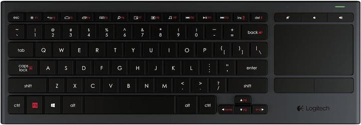 Actual product image Logitech Wireless Illuminated Keyboard K830 (CH, Wireless)