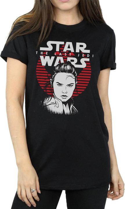 Actual product image Star Wars Womens/Ladies The Last Jedi Heroes Cotton Boyfriend T-Shirt (3XL)