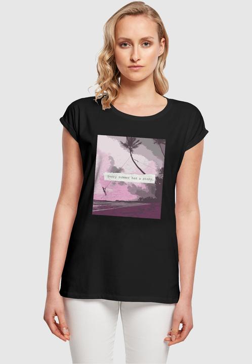 Actual product image Merchcode Ladies Summer - Every summer has a story T-Shirt - 117929 (S)