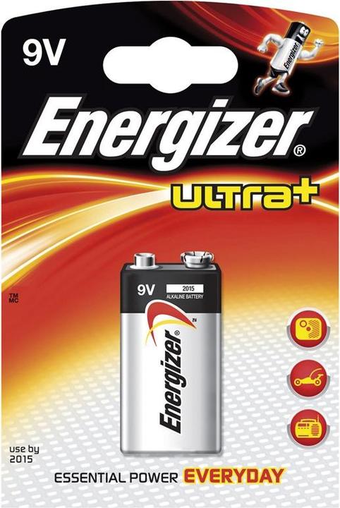 Produktbild Energizer Batterie Typ 9V 1Stk. (1 Stk., 9V Block)