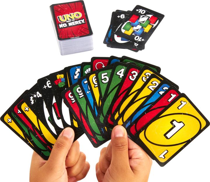 Actual product image Mattel Games UNO No Mercy (English)