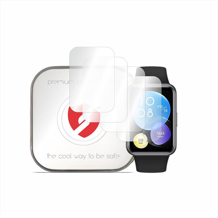 Image du produit Smart Protection - Premium Classic (4 pack) - Huawei Watch Fit 2 - Clear