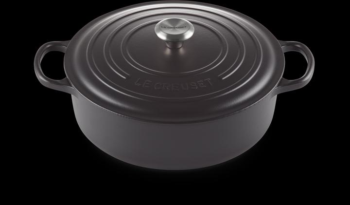 Image du produit Le Creuset Rôtissoire Gourmet Signature 24 cm Noir (24 cm, Cocotte + faitout, Fonte)