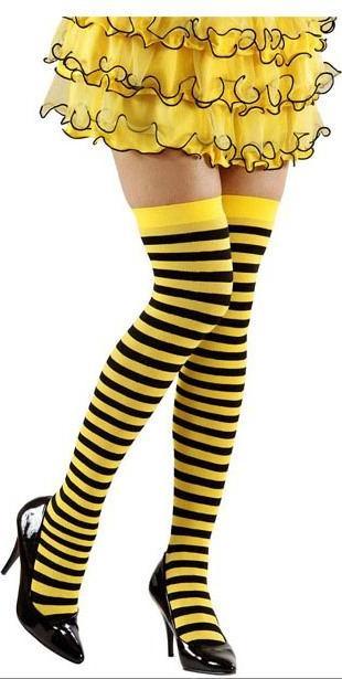 Actual product image Widmann Overknees stockings bee (One size)