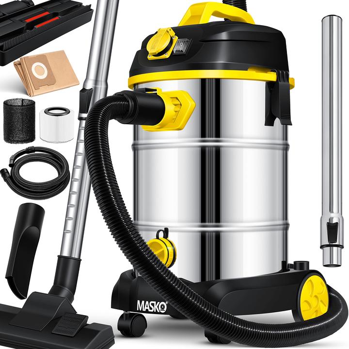 Actual product image Masko Industrial hoover (Wet dry vacuum cleaner)