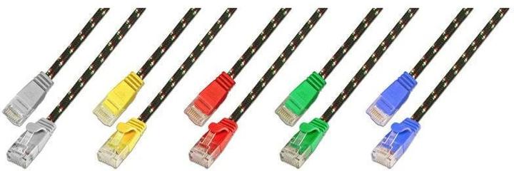 Produktbild Wirewin Netzwerkkabel mit Nylonmantel (UTP, CAT6, 5 m)