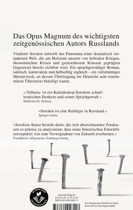 Produktbild Telluria (Deutsch, Sorokin, Vladimir, 2015)