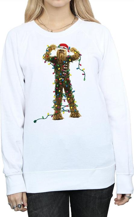 Image du produit Star Wars - Sweat CHEWBACCA CHRISTMAS LIGHTS - Femme (M)