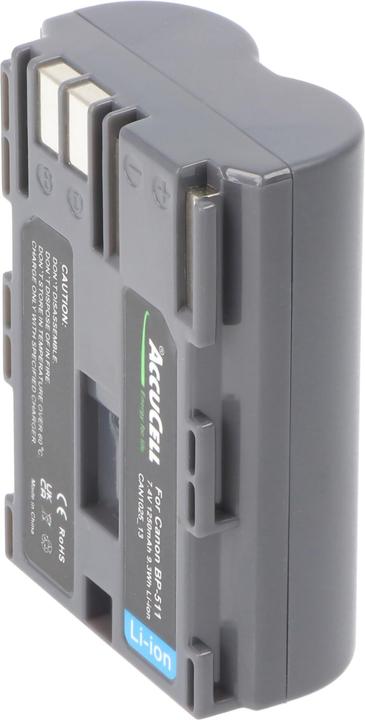 Image du produit AccuCell Batterie pour appareil photo numérique Canon FV2 (Batterie)