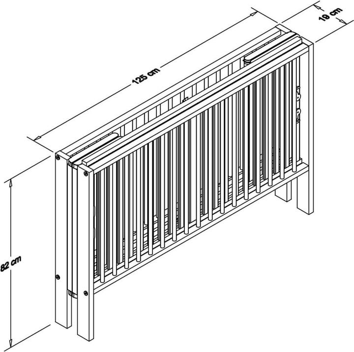 Image du produit Tissi Lit pliant (60 x 120 cm)