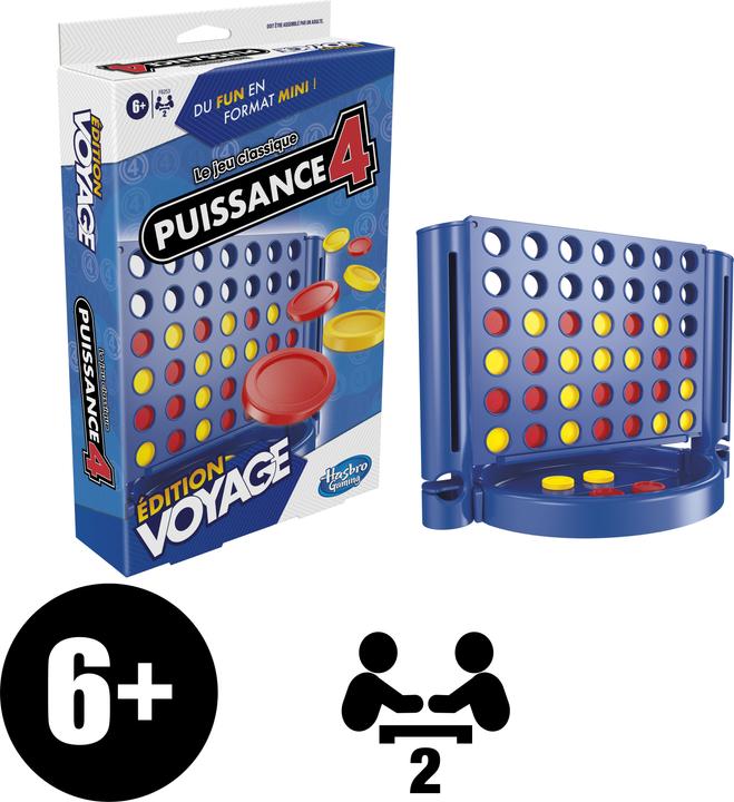 Immagine prodotto Hasbro Power 4 Travel (Francese)