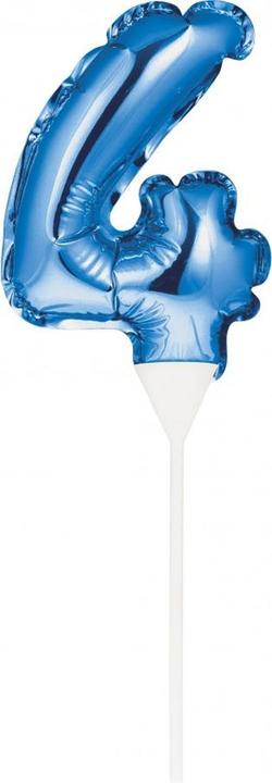 Produktbild Generic Tortendekoration Number 4 BallonÄrmel