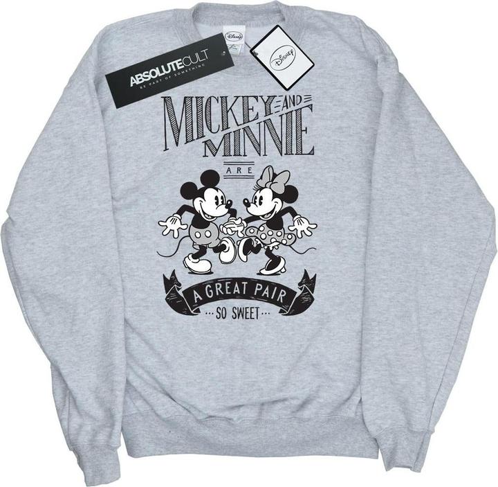 Disney Mickey And Minnie Mouse Great Pair Sweatshirt