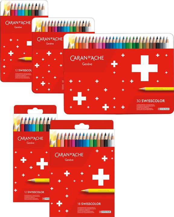 Produktbild Caran d'Ache Swisscolor (Mixed Colour, 30 x)
