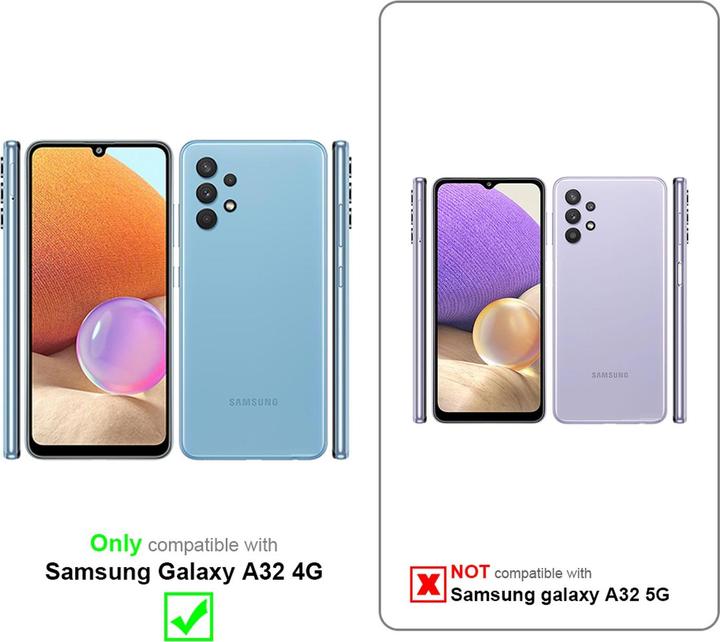 Actual product image Cadorabo Book Jeans Optics Cover (Samsung Galaxy A32)