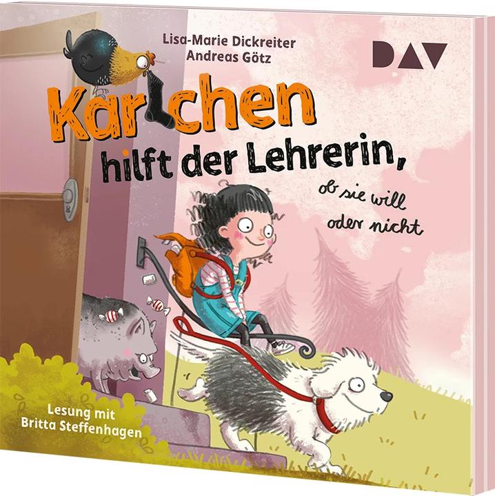 Immagine prodotto D.A.V. Karlchen aiuta l'insegnante, che lo voglia o meno. (Andreas Goetz, Lisa-Marie Dickreiter, Tedesco)