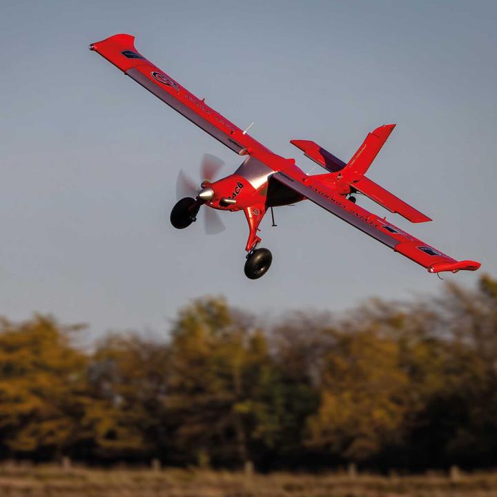 Produktbild E-Flite Micro DRACO 800mm BNF Basic mit AS3X und SAFE Select (Motorflugzeug)