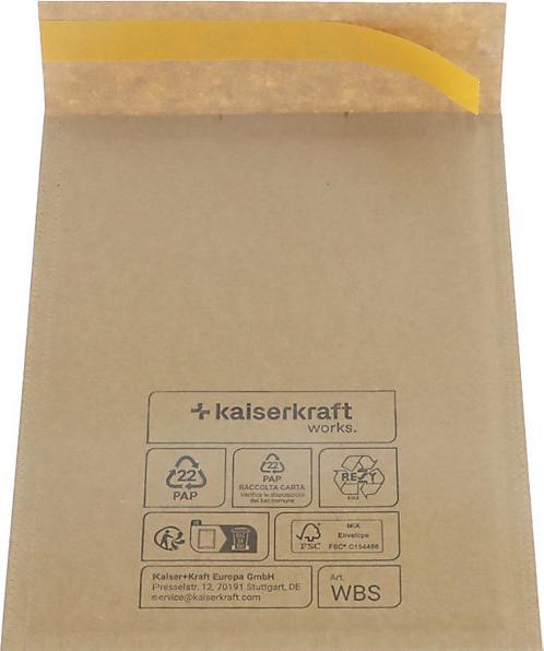 Image du produit kaiserkraft Pochette d'expédition Wavebag™ Strong terra (75 x)