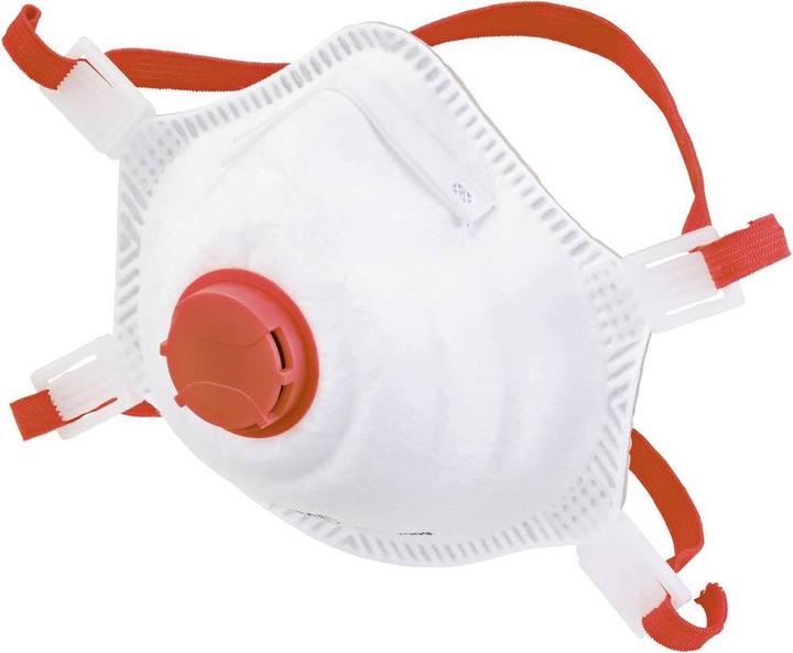 Image du produit Gime 2575496 Masque anti-poussière avec valve FFP3 10 pcs. DIN EN 149:2001 + A1:2009 (FFP3)