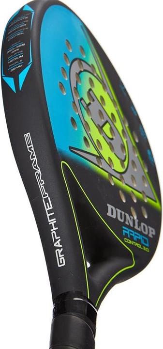 Produktbild Dunlop Padel tennis racket RAPID CONTROL 4.0 360g Round Pro-EVA beginner black/silver