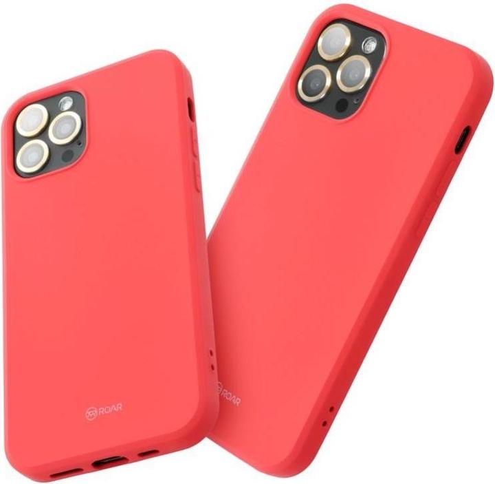 Actual product image Roar Back panel cover case COLORFUL JELLY for IPHONE 14 Pro Max peach pink (Apple iPhone 14 Pro Max)