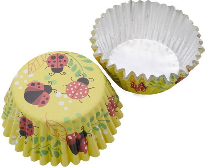 Immagine prodotto PME Stampi per cupcake Coccinelle (5 cm)