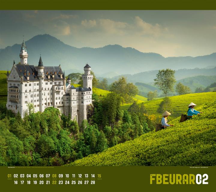 Immagine prodotto Verrückte Welt Kalender 2026 (54 x 48 cm, Copertina rigida, Tedesco)