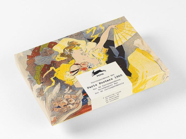Actual product image Correspondence Set PARIS POSTERS 1900 (Gift box, 1 x)