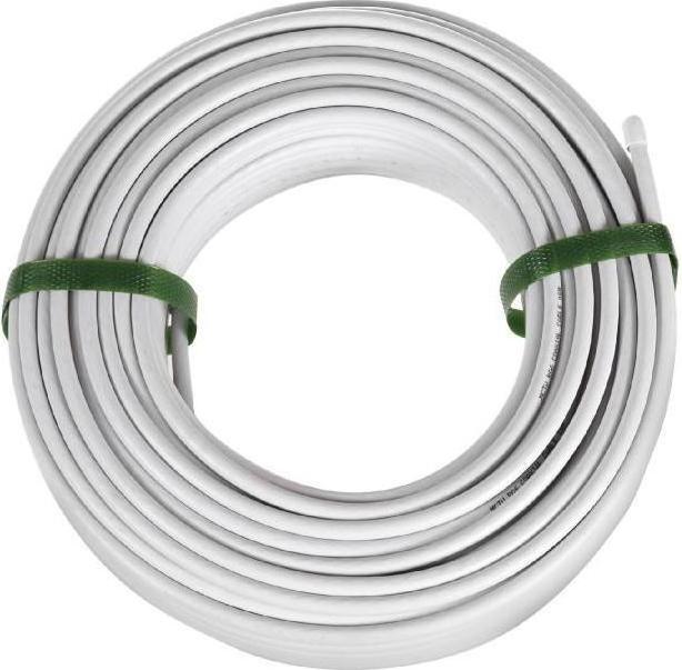 Actual product image Maclean MCTV-471 MCTV-471 Cable coaxial kabelis RG6 50M 1.02CU+4.8FPE+CU/P+32*0.12CU+6.8PVC (Antenna cable)