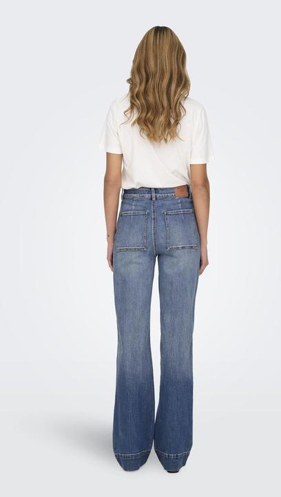 Image du produit Only ONLJUICY Hohe Taille Weiter Beinschnitt Jeans Jeans mit weitem Bein (W27/L32)