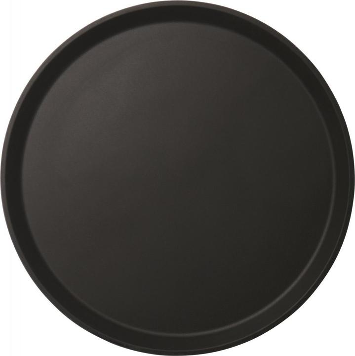 Actual product image Cambro Tray non-slip rubber surface, round, ø: 356 mm, black
