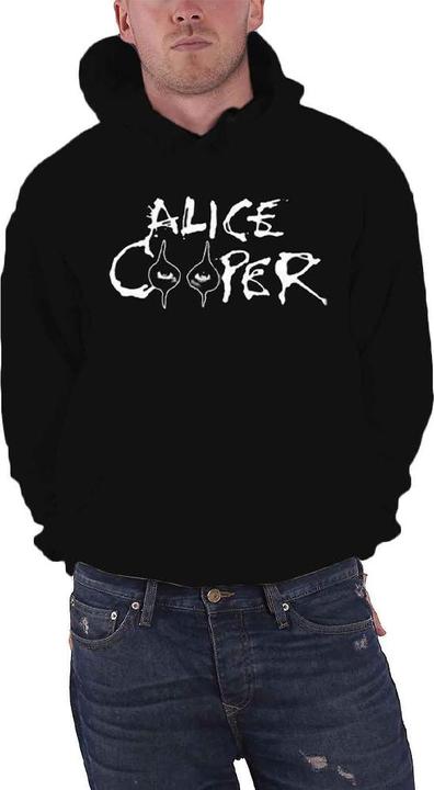 Produktbild Alice Cooper Hoodie zum Überziehen Logo (M)