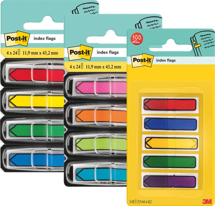 Image du produit Post-it Distributeur de flèches d'index (11,9 x 43,2 mm)