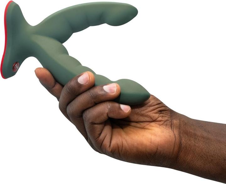 Productafbeelding Fun Factory - Ryde Dubbele Dildo & Stimulator Groen