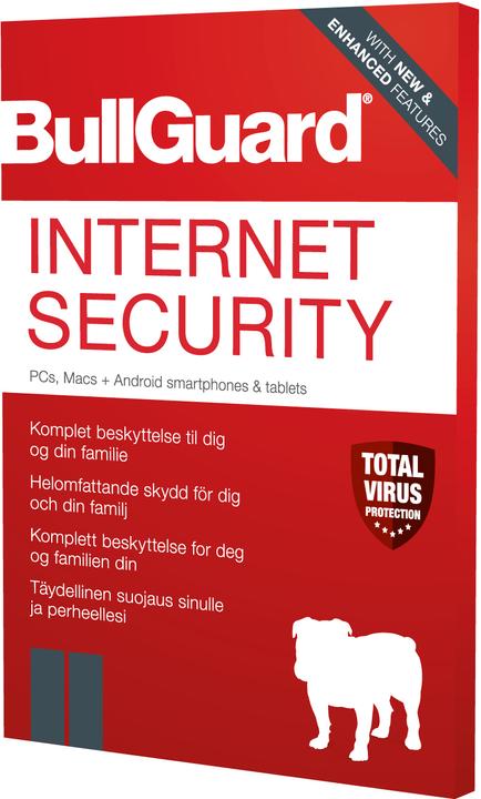 Produktbild BullGuard Internet Security 2020 (3 User, 12 Monate)