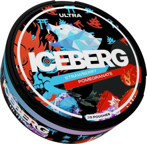 Iceberg Strawberry Pomegranate (Nicotine Pouches, 50 mg)