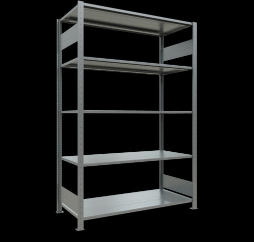 Immagine prodotto Schulte Lagertechnik Sistema di scaffalature di base senza viti MULTIplus150 con ripiani di lunghezza